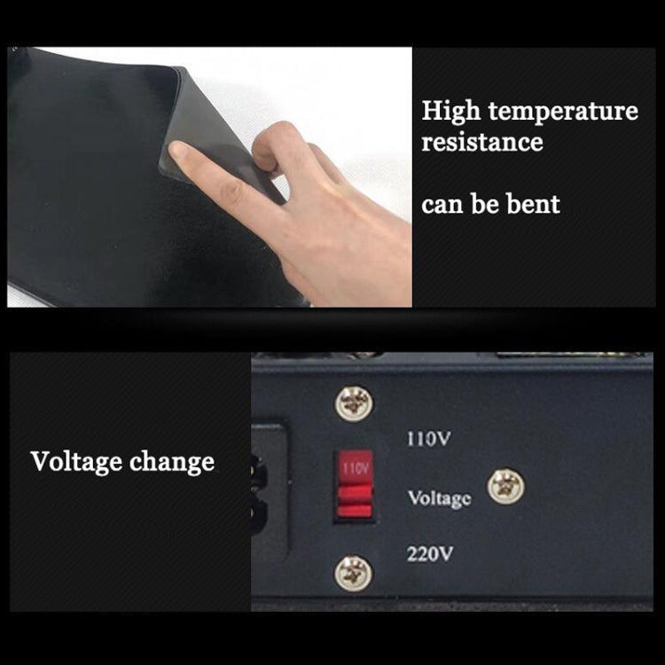 Machine de séparation de verre à écran tactile, contrôleur de température LCD sous vide TBK-568R 220V, avec boîte de rangement multifonction