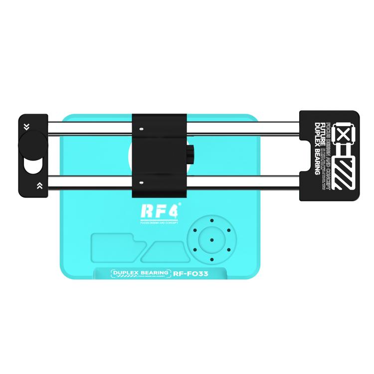 Support de microscope à bras oscillant à double axe réglable à 360 degrés RF4 RF-FO33 avec base pour la plupart des microscopes, RF4 RF-FO33