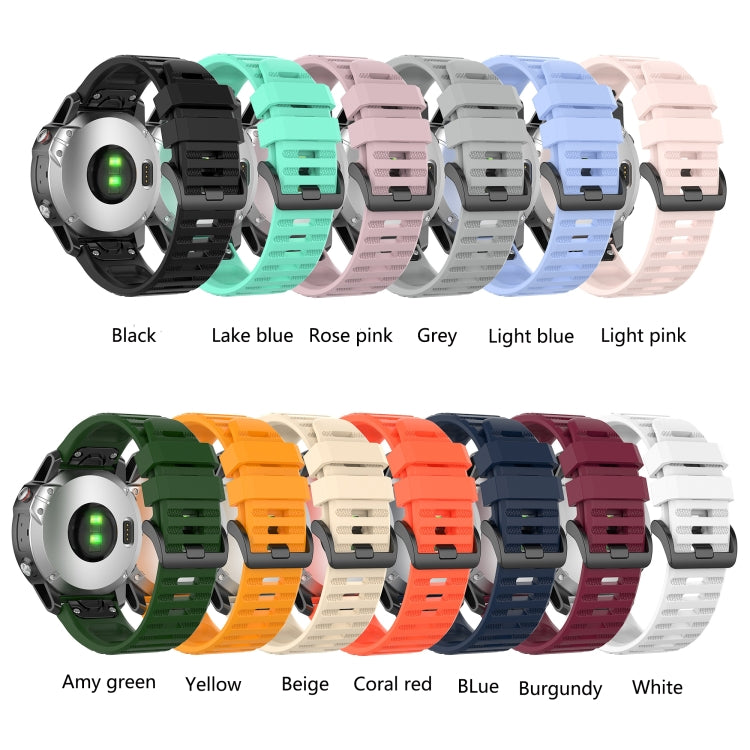 Bracelet de sport en silicone, For Garmin Forerunner 945, For Garmin Instinct
