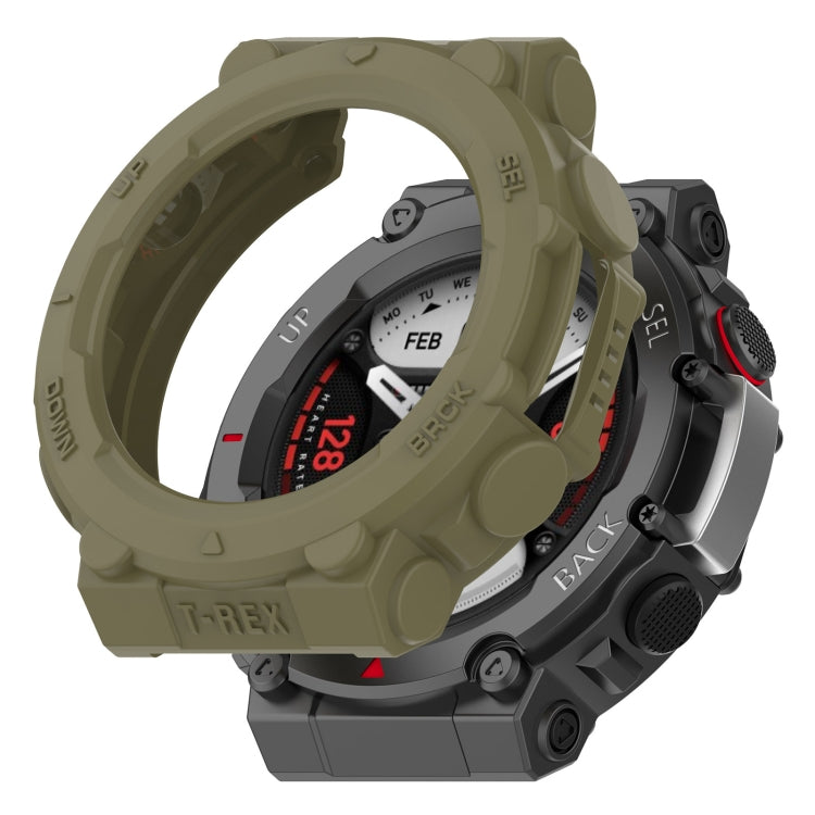 Boîtier de montre de protection en TPU antichoc, For Amazfit T-Tex 2