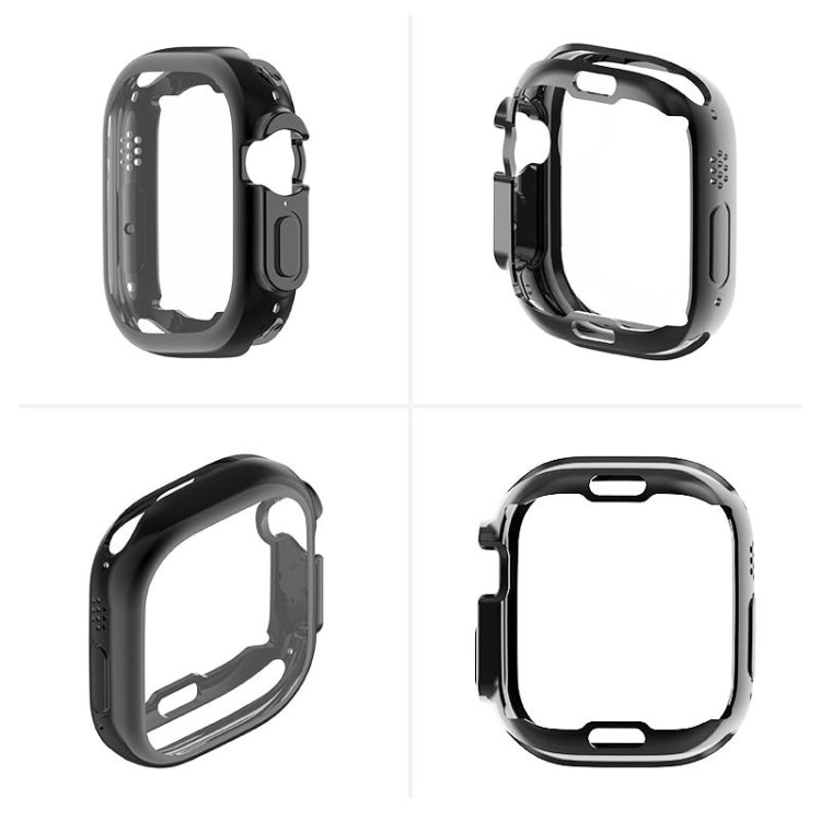 Coque ENKAY en TPU souple électrolytique avec film d'écran pour Apple Watch Ultra 49mm