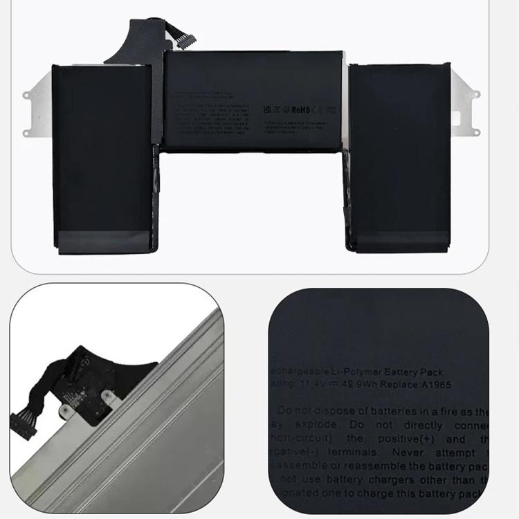 Batterie pour ordinateur portable 4370 mAh compatible avec Apple MacBook Air 13 pouces, A1965