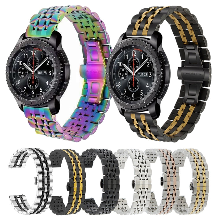 22mm Pour Huawei Watch GT2e GT2 46mm Sept Bracelets En Acier Inoxydable