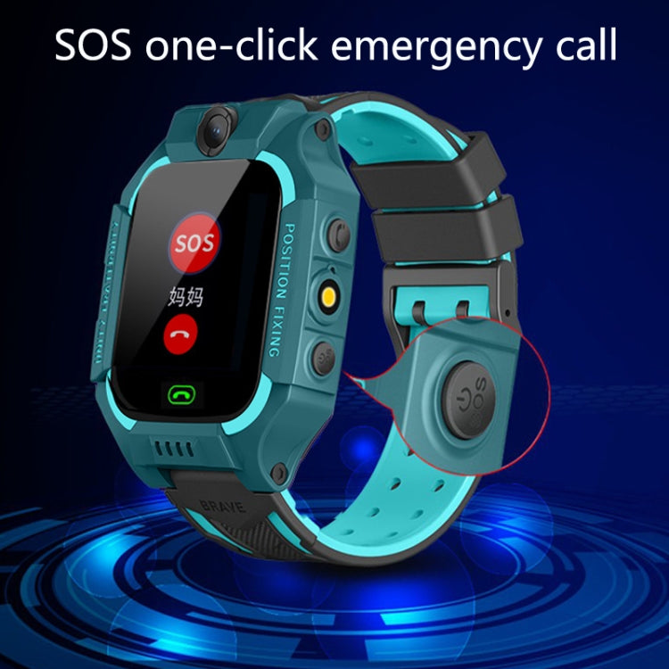 Montre de téléphone pour enfants Z6 Smart Positioning Full Touch Screen Student Watch