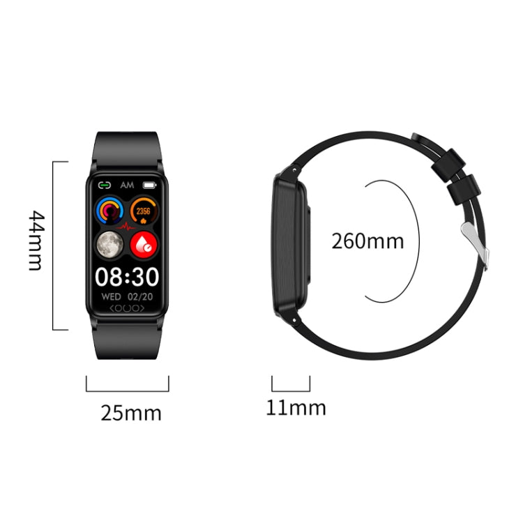Acide urique Lipides sanguins Glycémie non invasive Fréquence cardiaque Oxygène Surveillance de la température Bracelet de sport intelligent et sain