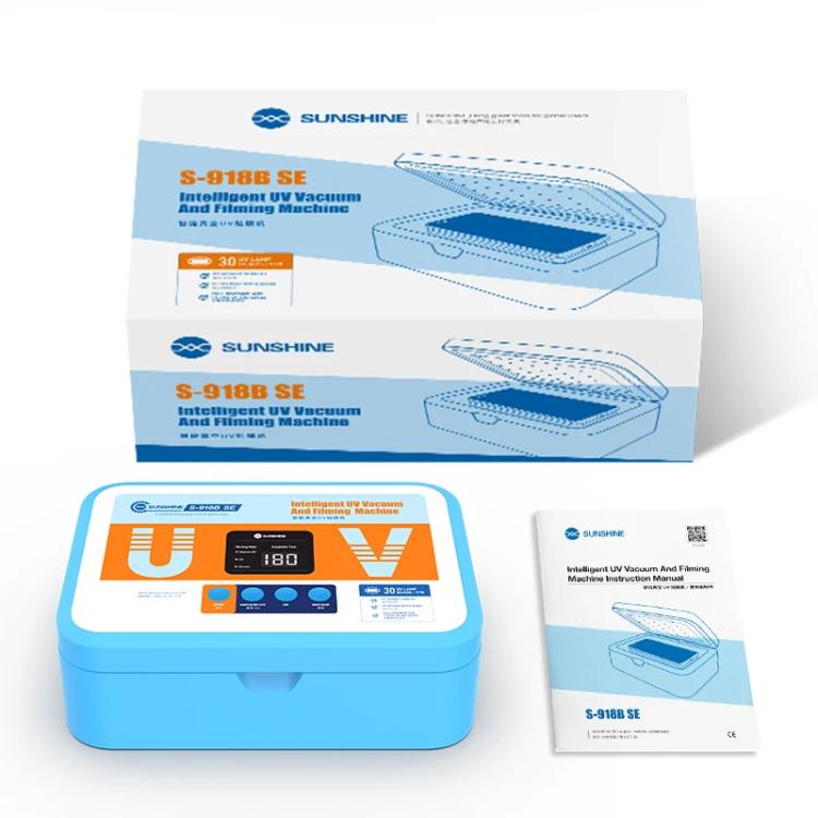 Plastifieuse sous vide intelligente pour film à durcissement UV, machine de maintien sous vide et de durcissement UV pour outil de réparation d'application de film