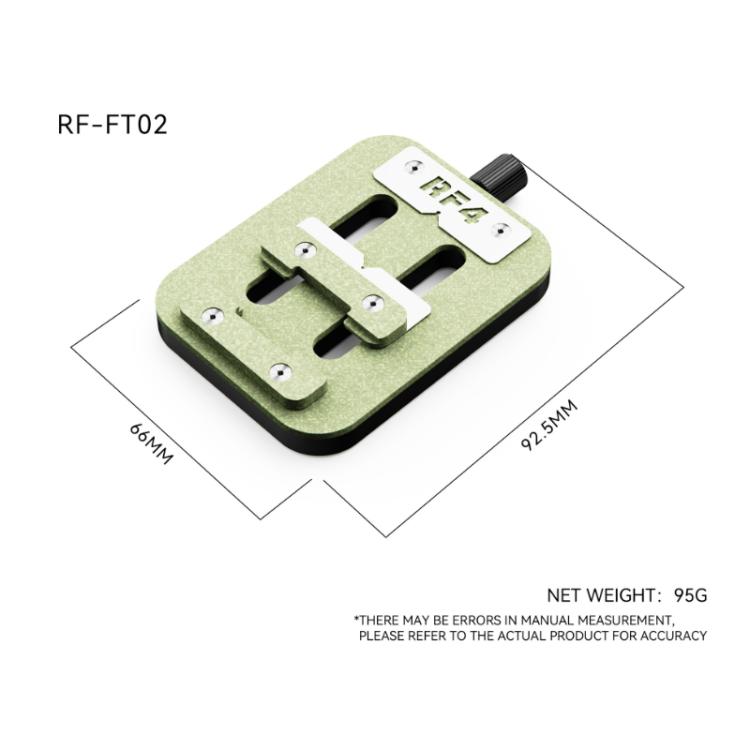 Support de carte mère RF4 RF-FT02 résistant à la chaleur pour la réparation de téléphones, support de puce réglable