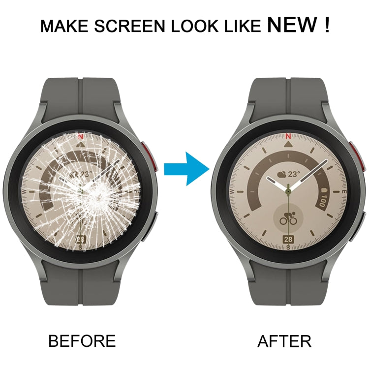 Ensemble complet de numériseur d'écran LCD d'origine avec cadre pour Samsung Galaxy Watch5 Pro 45 mm SM-R920/R925, For Samsung Galaxy Watch5 Pro 45mm (Original), For Samsung Galaxy Watch5 Pro 45mm(Original)