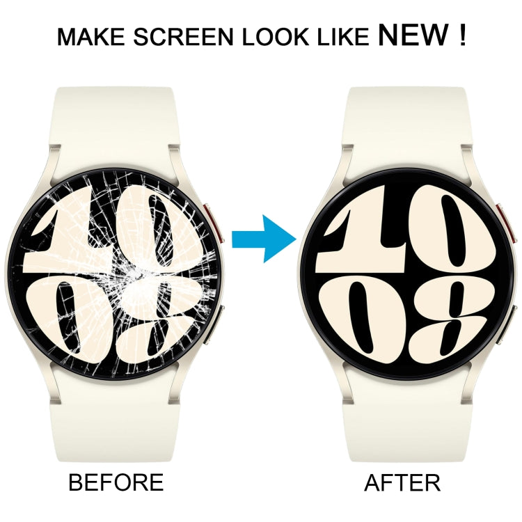 Pour Samsung Galaxy Watch 6 40mm SM-R930 Lentille extérieure en verre d'écran avant d'origine, For Samsung Galaxy Watch6 40mm(Original)