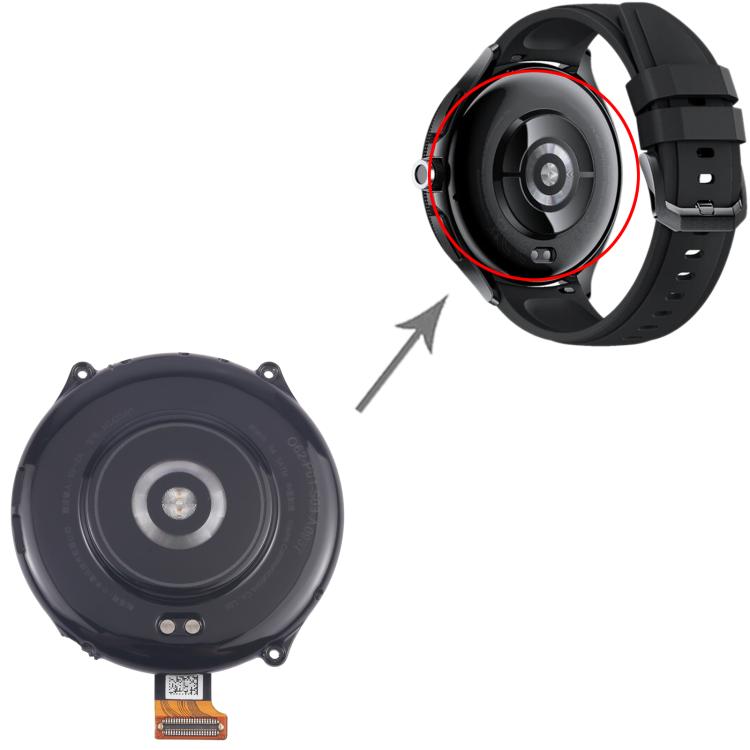 Coque arrière complète pour montre Xiaomi Watch S4 46 mm, For Xiaomi Watch S4 46mm(Original)