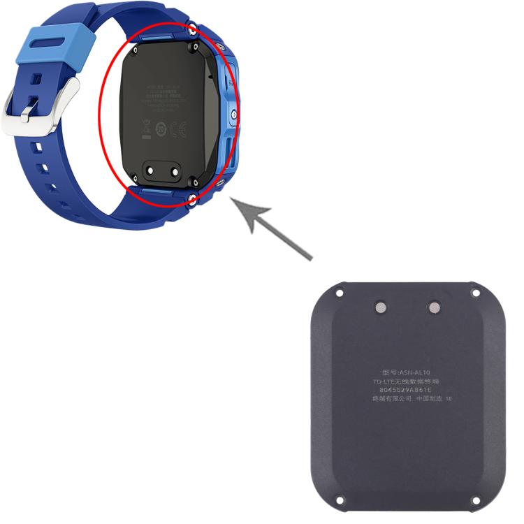 Coque arrière d'origine complète avec batterie pour Huawei Watch Kids 4 Pro, For Huawei Watch Kids 4 Pro(Original)