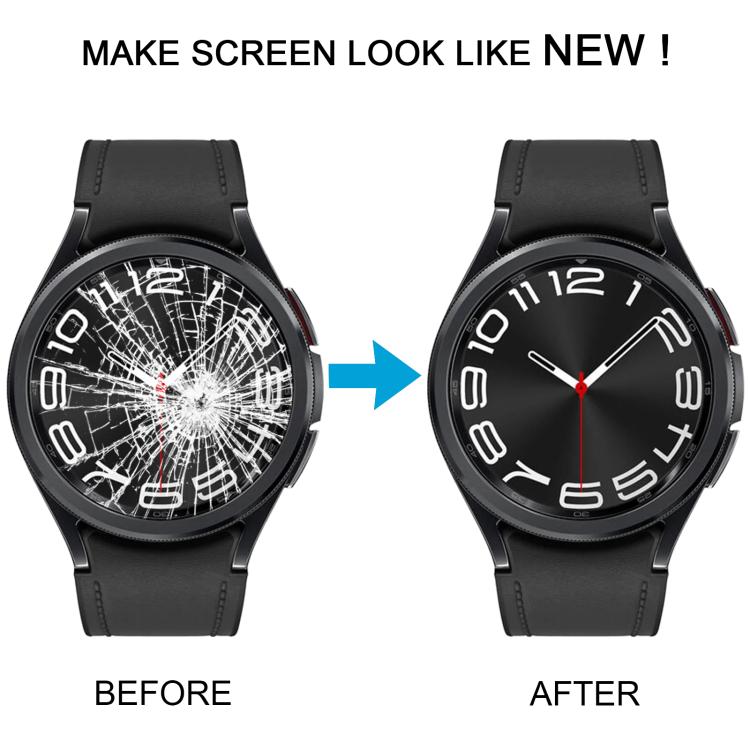 Écran LCD d'origine complet avec cadre pour Samsung Galaxy Watch6 Classic 43 mm SM-R950/R955 (version Golf), For Samsung Galaxy Watch6 Classic 43mm Golf Version(Original)