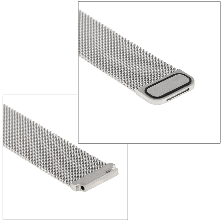 Boucle milanaise magnétique de 18mm, en acier inoxydable, fermeture magnétique, Bracelet de verrouillage pour Huawei Watch Band 5, Milanese Loop