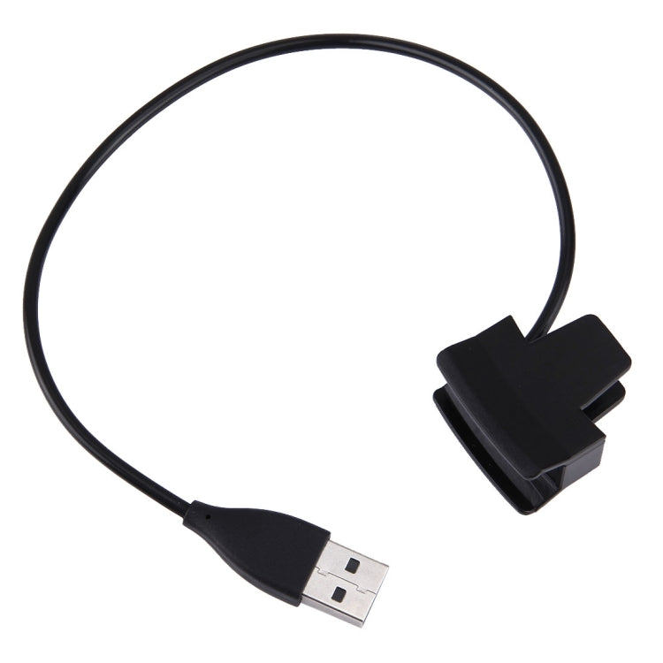 Pour Fitbit Alta Watch Câble de clip de chargeur USB avec bouton de réinitialisation, longueur: 30 cm