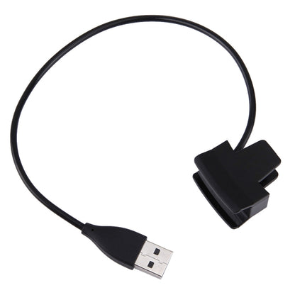Pour Fitbit Alta Watch Câble de clip de chargeur USB avec bouton de réinitialisation, longueur: 30 cm