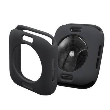 ENKAY Hat-Prince Coque de protection semi-plaquée en TPU 2 en 1 + Protecteur d'écran HD incurvé en PET plein écran 3D pour Apple Watch Series 5 et 4 40 mm, 40mm