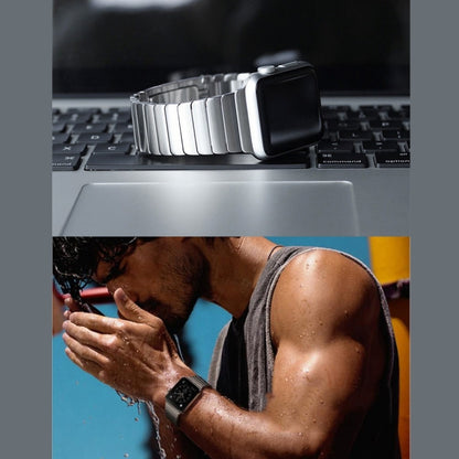 Pour bracelet de montre en acier inoxydable Apple Watch 38 mm