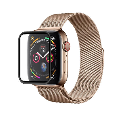2 PCS ENKAY Hat-Prince 3D Plein Écran PET + 3D Plein Écran Galvanoplastie PET Courbé Chaleur Courbure HD Protecteur d'Écran pour Apple Watch Série 4 44mm, For Apple Watch Series 6 / 5 / 4 / Watch SE 44mm