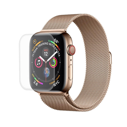 2 PCS ENKAY Hat-Prince 3D Plein Écran PET + 3D Plein Écran Galvanoplastie PET Courbé Chaleur Courbure HD Protecteur d'Écran pour Apple Watch Série 4 44mm, For Apple Watch Series 6 / 5 / 4 / Watch SE 44mm