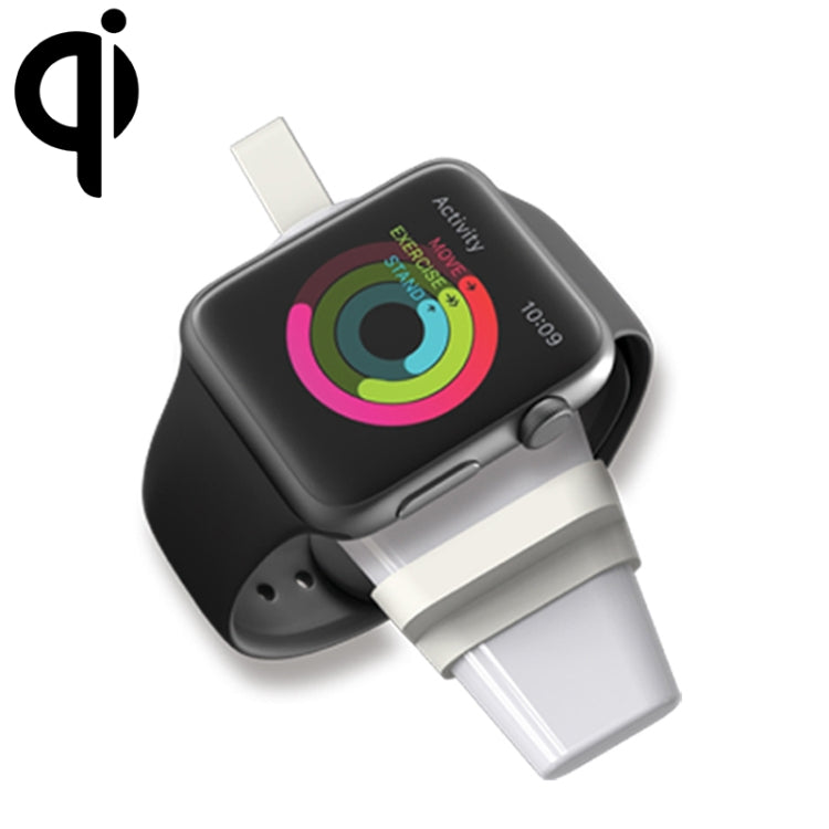 Chargeur sans fil USB magnétique standard portable universel Qi B2 pour Apple Watch Series 4 & 3 & 2 & 1