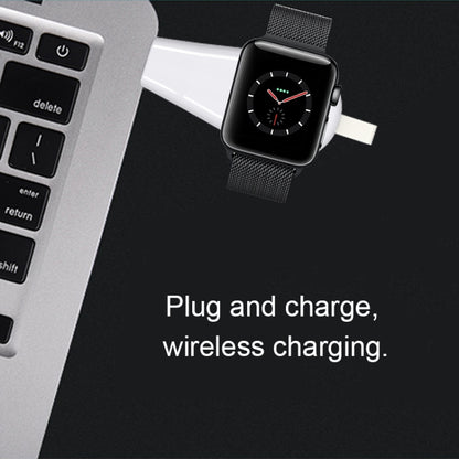 Chargeur sans fil USB magnétique standard portable universel Qi B2 pour Apple Watch Series 4 & 3 & 2 & 1