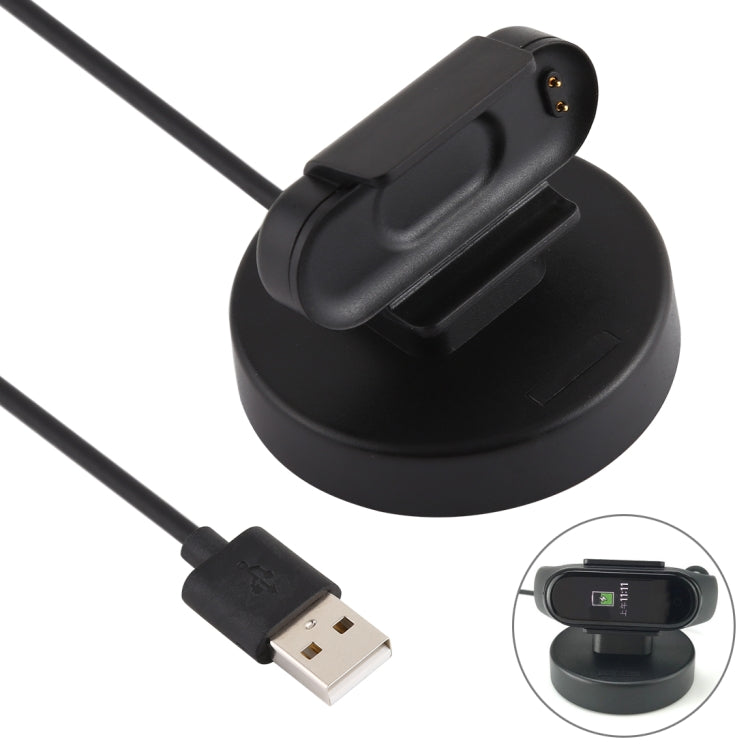 Support de Base de station de chargement pour Xiaomi Mi Band 4, avec câble de chargement de 1m