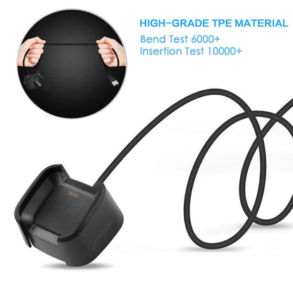 Support de Base de station de chargement pour Fitbit Versa 2, avec câble de chargement de 1m