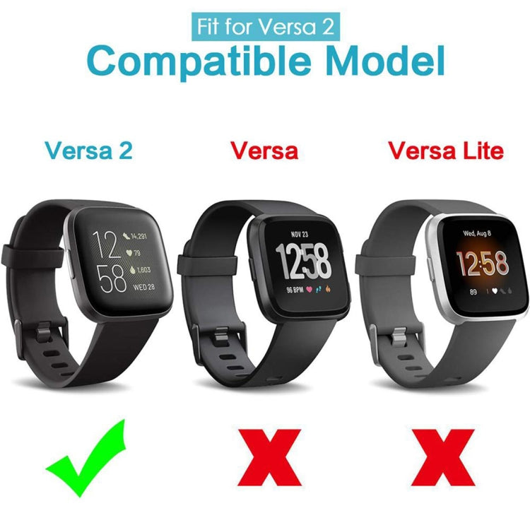 Support de Base de station de chargement pour Fitbit Versa 2, avec câble de chargement de 1m
