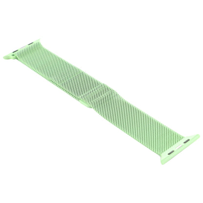 Pour Apple Watch Ultra 49mm / série 8 & 7 45mm / SE 2 & 6 & SE & 5 & 4 44mm / 3 & 2 & 1 42mm bracelet de montre en Nylon magnétique à changement de couleur, 44mm
