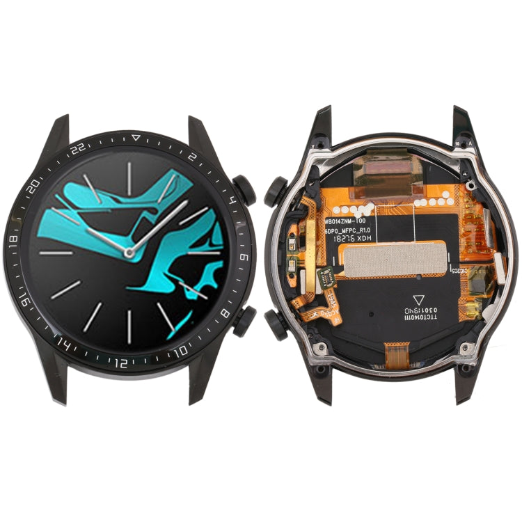 Écran LCD et numériseur complet avec cadre pour Huawei Watch GT 2 46 mm
