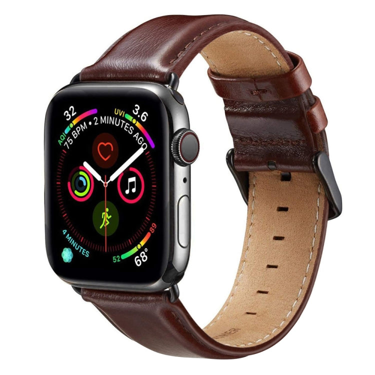Bracelet de montre en cuir à boucle noire pour Apple Watch Ultra 49 mm / Série 8&7 45 mm / SE 2&6&SE&5&4 44 mm / 3&2&1 42 mm, For Apple Watch Ultra 49mm / Series 8&7 45mm / SE 2&6&SE&5&4 44mm / 3&2&1 42mm