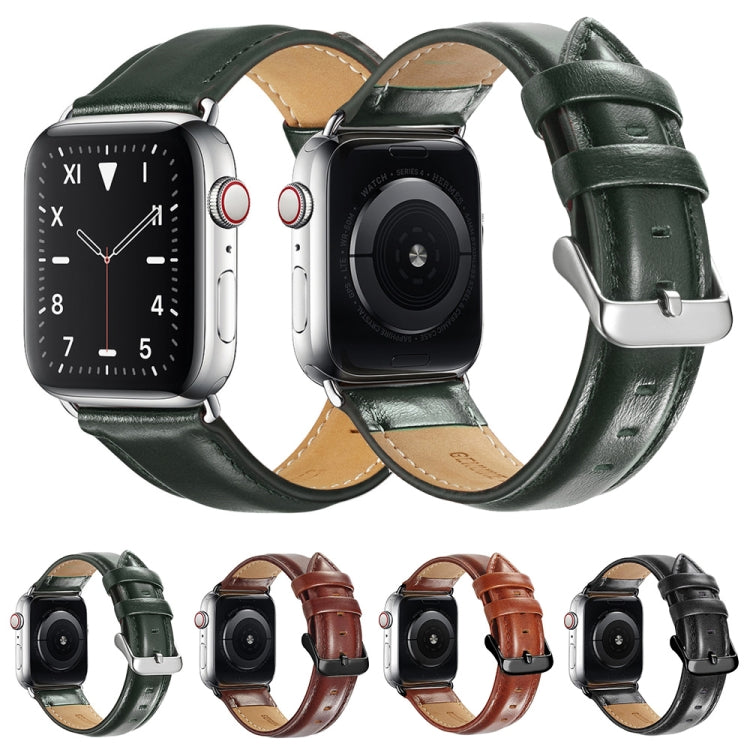 Bracelet de montre en cuir à boucle noire pour Apple Watch Ultra 49 mm / Série 8&7 45 mm / SE 2&6&SE&5&4 44 mm / 3&2&1 42 mm, For Apple Watch Ultra 49mm / Series 8&7 45mm / SE 2&6&SE&5&4 44mm / 3&2&1 42mm