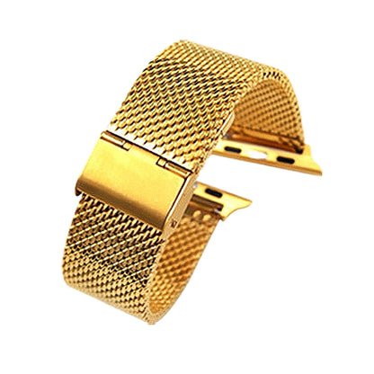 Bracelet de montre milanais en acier inoxydable 304 avec connecteur pour Apple Watch Ultra 49mm/série 8&7 45mm/SE 2&6&SE&5&4 44mm/3&2&1 42mm, For Apple Watch Series  7  45mm / & 6 & SE & 5 & 4 44mm