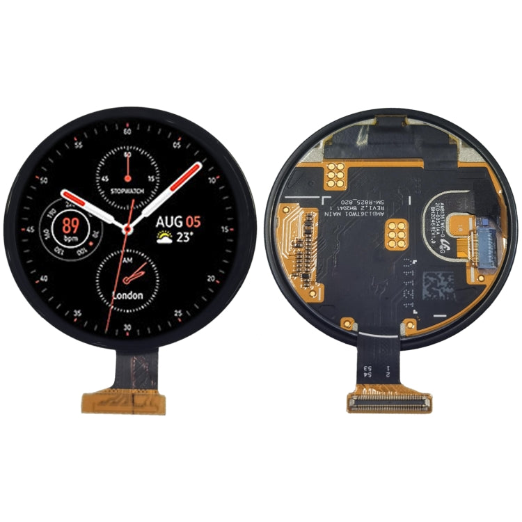 Écran LCD et numériseur complet pour Samsung Galaxy Watch Active2 44 mm SM-R820 825, For Samsung Galaxy Watch Active2 44mm