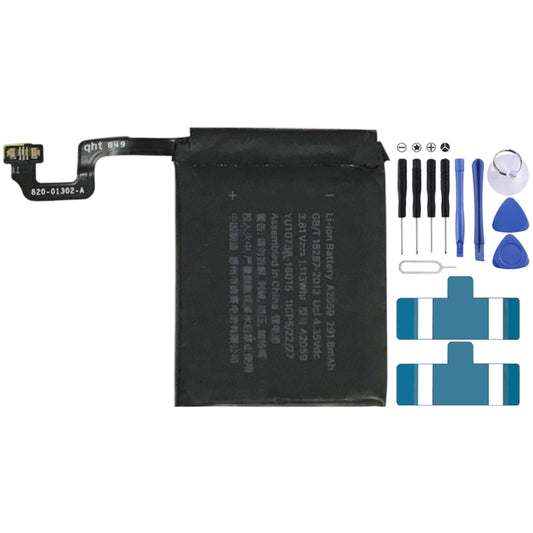 Batterie Li-ion pour Apple Watch Series 4 44 mm A2058 A2059