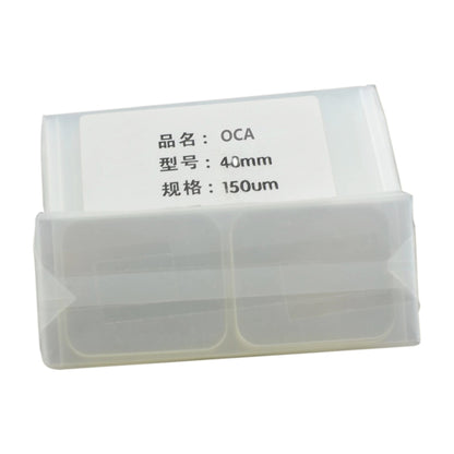 50 PCS OCA Adhésif Optiquement Transparent pour Apple Watch Series 4/5/6 40MM