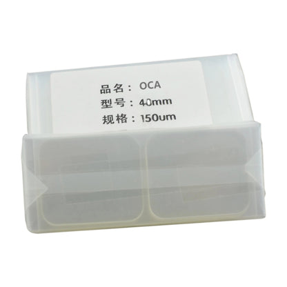 50 PCS OCA Adhésif Optiquement Transparent pour Apple Watch Series 4/5/6 44MM