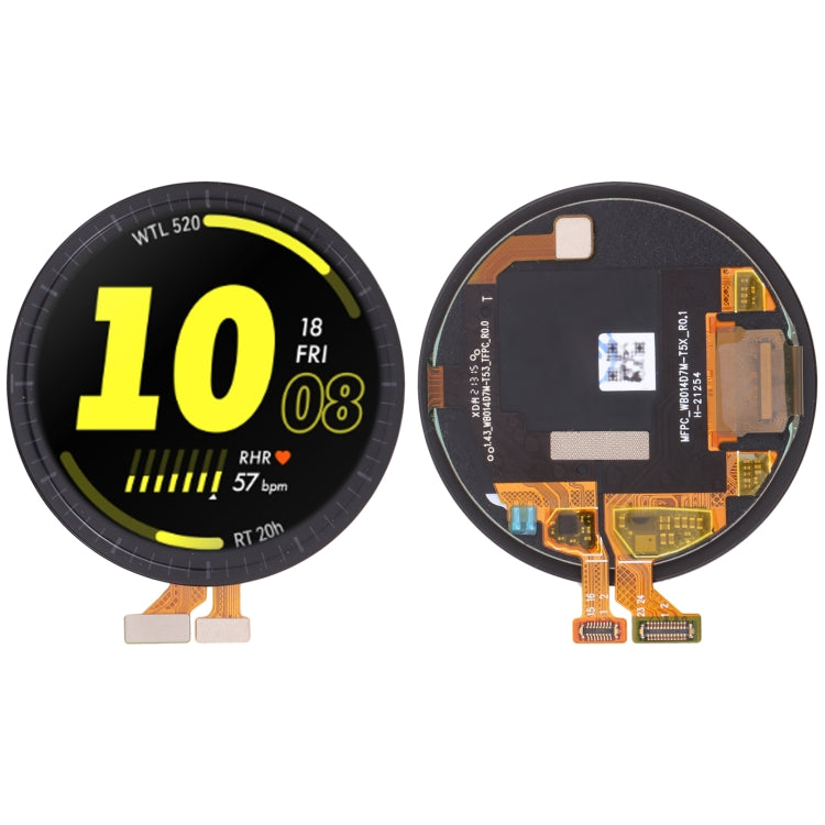 Ensemble complet d'écran LCD et de numériseur d'origine pour Huawei Watch GT Runner