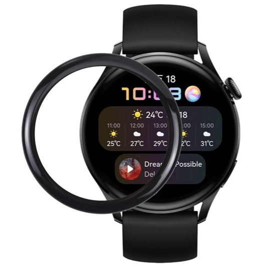 Lentille extérieure en verre d'écran avant d'origine pour Huawei Watch 3
