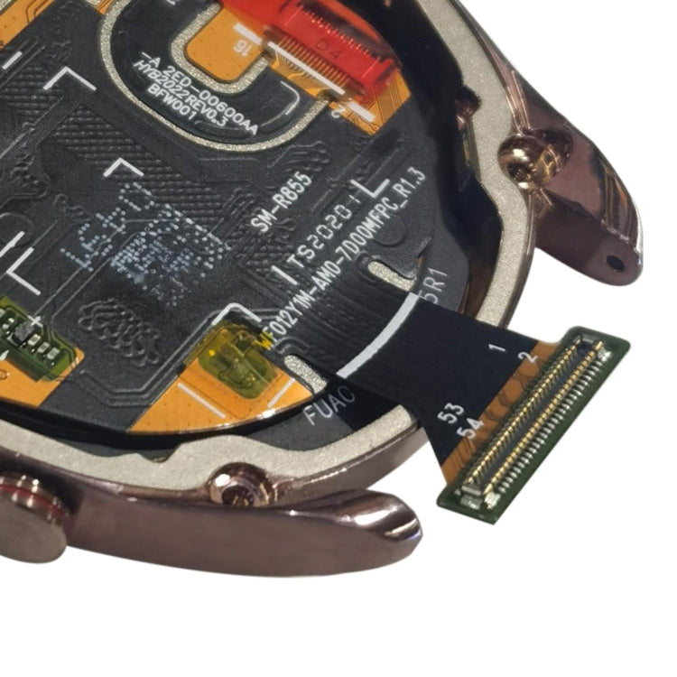 Écran LCD et numériseur complet avec cadre pour Samsung Galaxy Watch3 SM-R850/R855