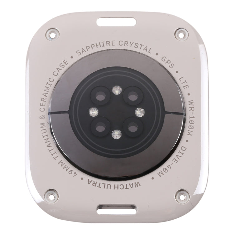 Coque arrière en verre avec module de charge pour Apple Watch Ultra 49 mm
