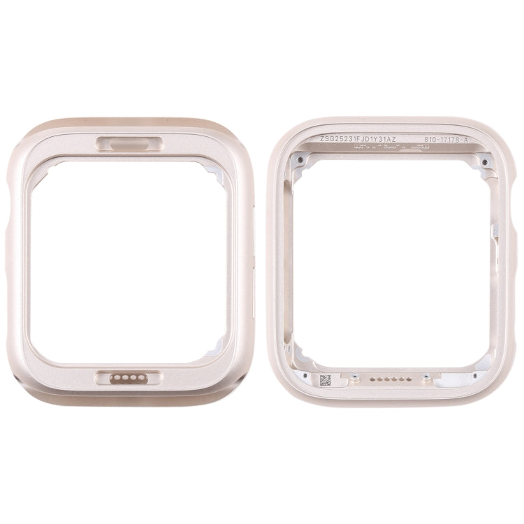Pour Apple Watch Series SE 2022 Plaque de lunette en acier inoxydable de 44 mm