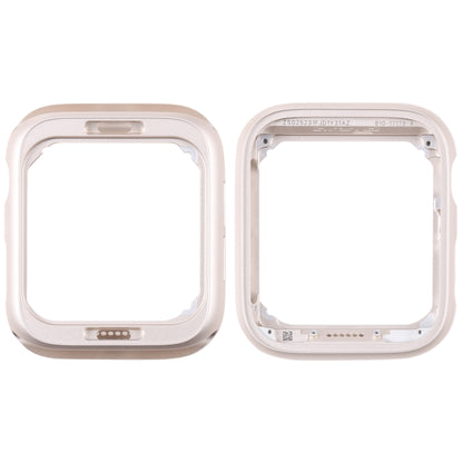 Pour Apple Watch Series SE 2022 Plaque de lunette en acier inoxydable de 44 mm