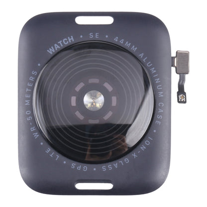 Coque arrière en verre avec bobine de charge sans fil pour Apple Watch Series SE 2022 44 mm GPS Edition