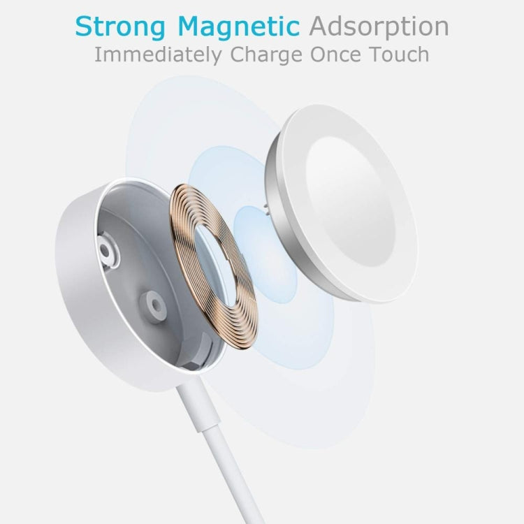 Chargeur sans fil magnétique portable universel de type C de 30 cm pour Apple Watch Series Ultra & 8 & 7 & 6 & 5 & 4 & 3 & 2
