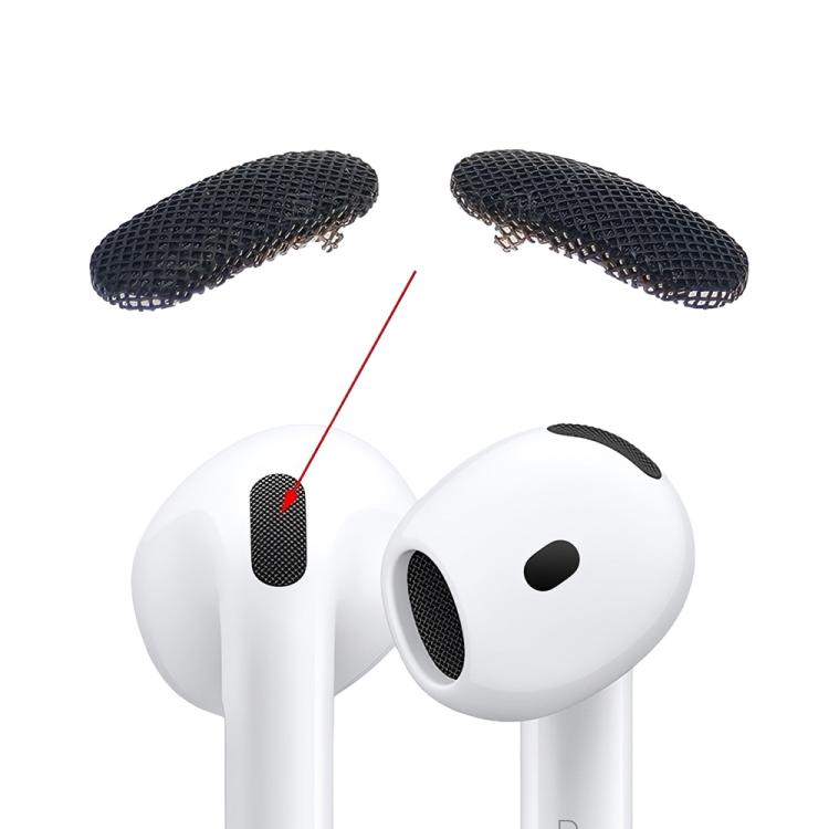 Grille anti-poussière arrière gauche/droite pour Apple AirPods 4 (installation interne requise), For Apple AirPods 4(Rear)