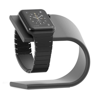 Support de chargeur de support en aluminium en forme de U pour Apple Watch 38mm/42mm