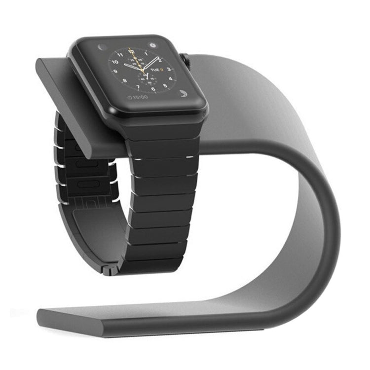 Support de chargeur de support en aluminium en forme de U pour Apple Watch 38mm/42mm