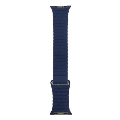 Pour Apple Watch 38mm boucle fermeture magnétique fermoir bracelet de montre en cuir PU