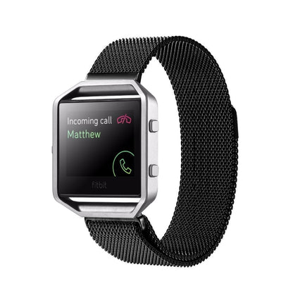 Pour Fitbit Blaze montre boucle fermeture magnétique fermoir bracelet en acier inoxydable